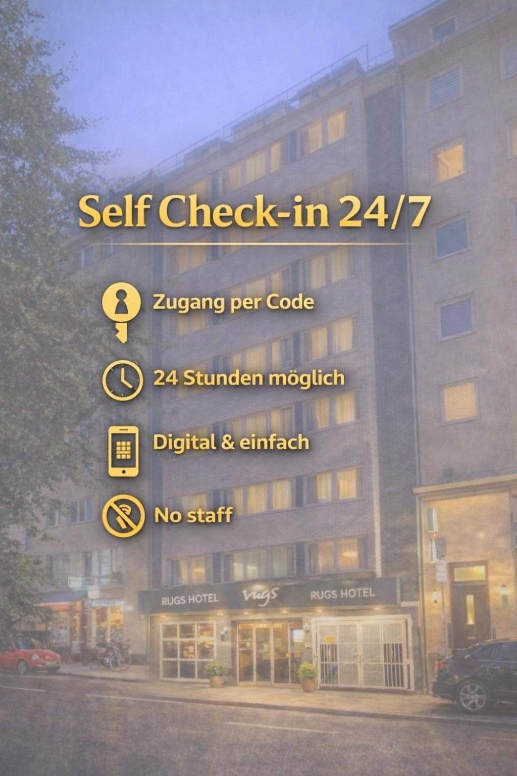 Rugs - Self Check-in 3* Dusseldorf